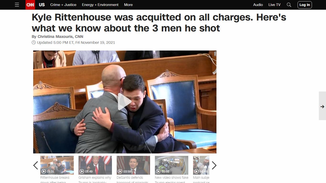 Kenosha Rittenhouse trial victims: These are the 3 men he shot - CNN